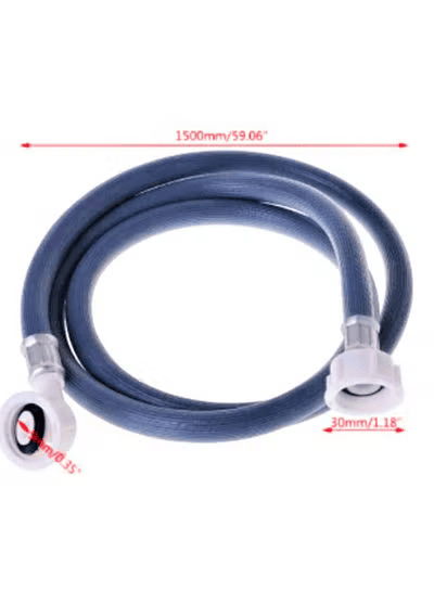 Load image into Gallery viewer, 1.5 m Washing Machine Dishwasher Inlet Pipe Water Feed Fill Hose Water Pipe
