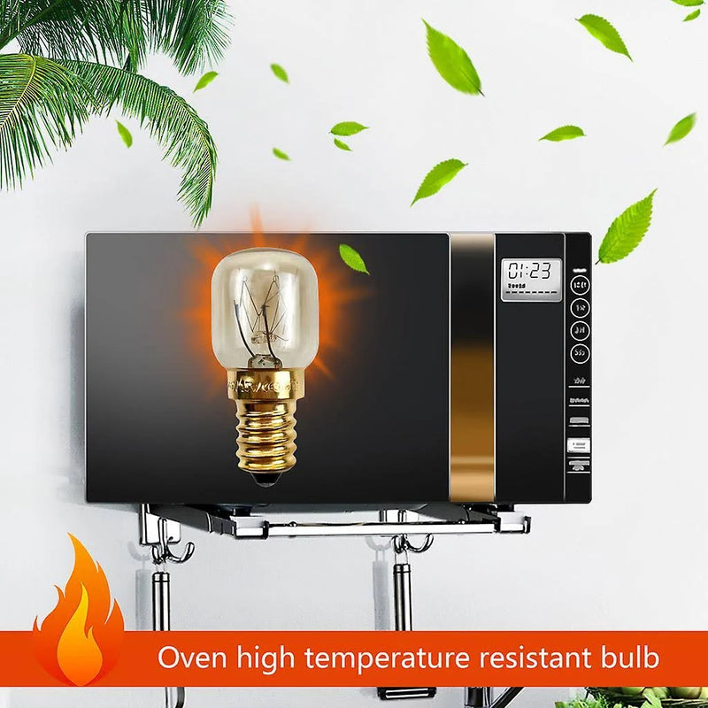 Load image into Gallery viewer, 220v E14 300 Degree High Temperature Resistant Microwave Oven Bulb Cooker Lamp
