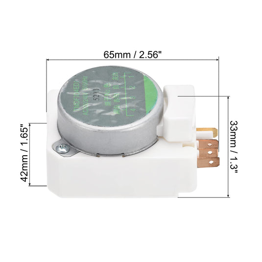 Refrigerator Defrost Timer Replacement AC200/240V TMDF704ED1