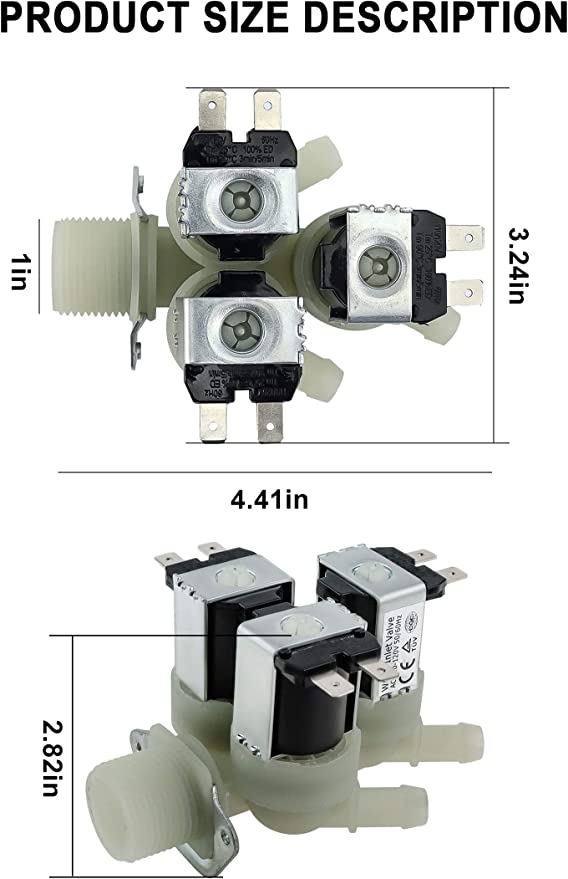 Load image into Gallery viewer, Valve for Washing Machine Parts
