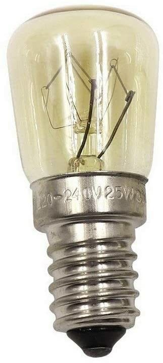 Anglebless Oven Steam Bulb Lamp E14-25w High Temperature 300 °c Bread Machine Yellow Tungsten Light Bulb AC220-240V