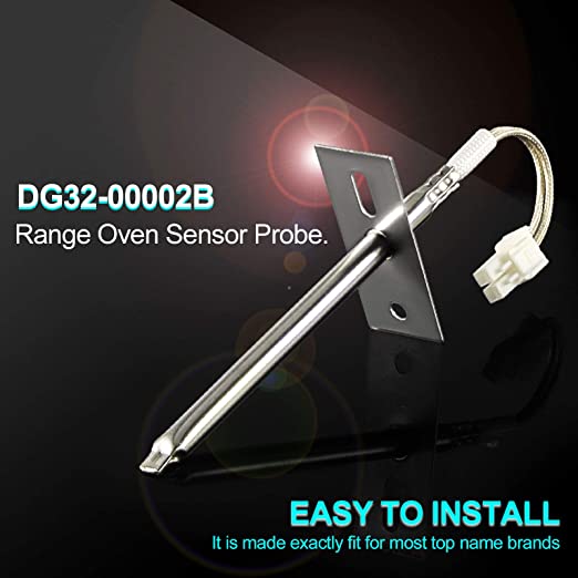 DG32-00002B Range Oven Temperature Sensor Probe - Exact for Samsung and LG Oven Parts