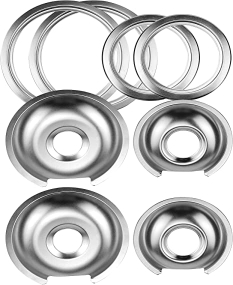 Drip Pans 2 2 Small 6 for Electric Stove Burner''