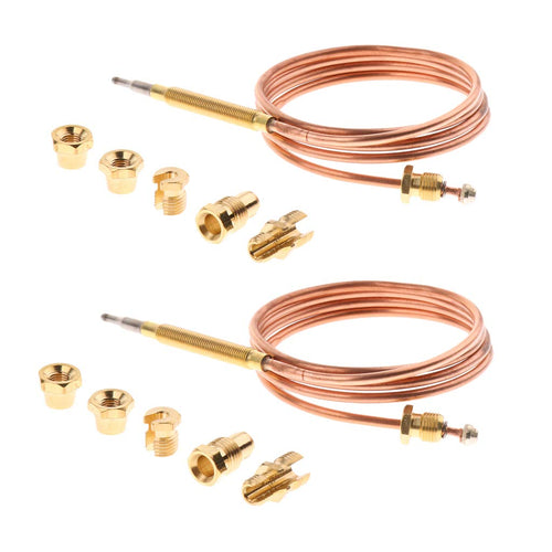 FLAMEER 2PCS 90cm Thermocouple Replacement Set For Gas Furnaces Boilers Water Heaters; equipped with ODS thermocouple flameout protection device Price Shop in Dubai UAE. faj.ae