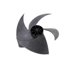 Fan Blade For AC Shaft Size-6 LW420-140