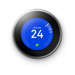Nest Google T3007ES Learning Thermostat, Smart Thermostat, Works with Alexa
