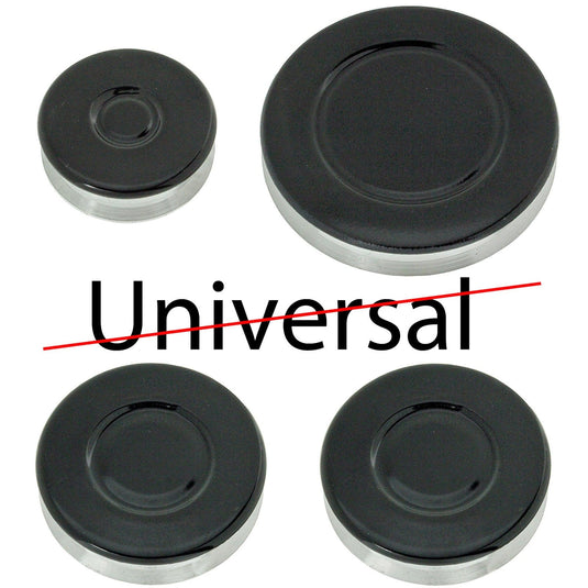 SPARES2GO (Non Universal) Gas Cooker Burner Crown and Flame Cap Kit for Ariston Hob Oven Cookers