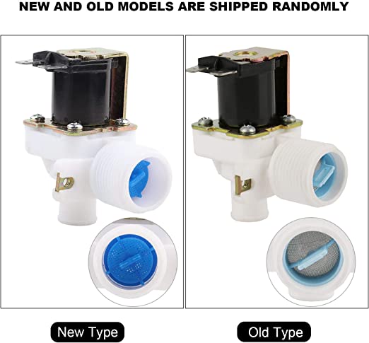 Load image into Gallery viewer, Water Inlet Valve BSPP 3/4in Electric Solenoid Valve Washing Machine Water Flow Control Valve FCD270A
