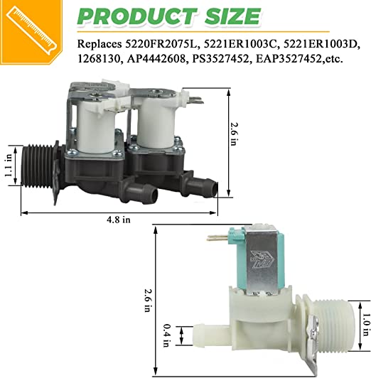 Water Inlet Valve(OEM Set)by Techecook