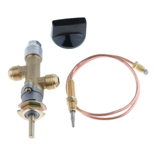 perfk Gas Main Control Valve With Thermocouple & Knob, Suitable for Grill, Fire Pit, Fireplace, Furnace & Heater Price Shop in Dubai UAE. faj.ae