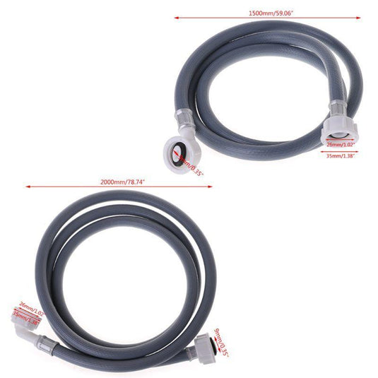 Inlet Pipe Water Feed Fill Hose With 90 Degree Bend HX6D Washing Machine